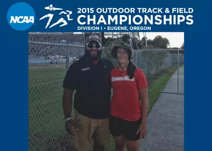 Chauvin Headed To Eugene For NCAA Nationals With 10th Place Effort In Hammer Image
