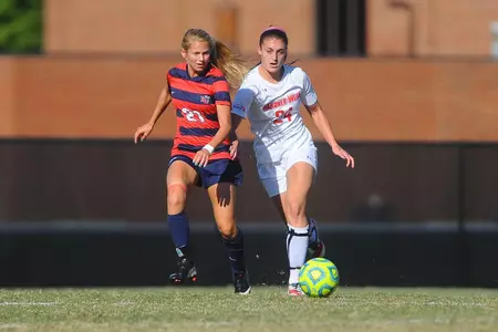 Late Strike Lifts Charlotte Past Women's Soccer Image