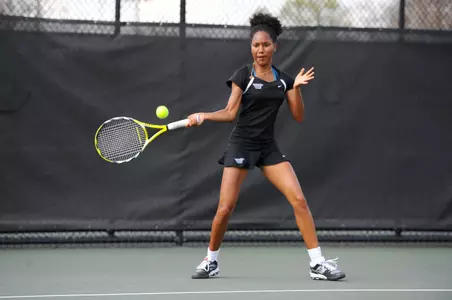 Women's tennis takes win over Presbyterian Image