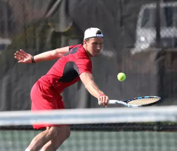 Men's Tennis Drops Big South Match At Campbell Image