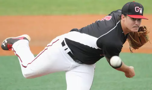 Haymes' Complete Game Helps @GWUBaseball To 8-2 Win Over James Madison Friday Image