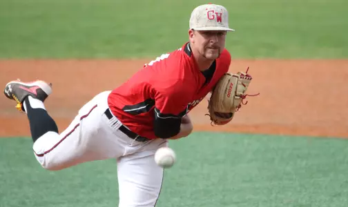 @GWUBaseball Holds Off James Madison, 7-6, For Win In Saturday Opener Image