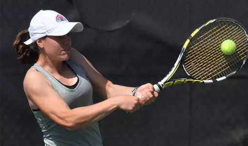 Women's Tennis Drops Conference Match To Winthrop Image