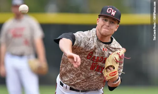 @GWUBaseball Blanks Campbell, 5-0, Sunday Afternoon In Series Finale Image
