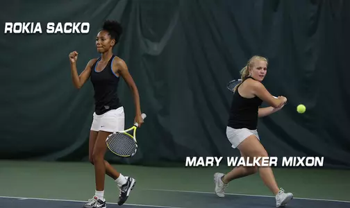 Sacko And Mixon Garner Women's Tennis All-Conference Honors Image