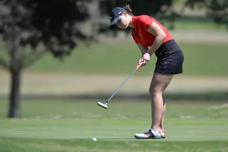 GWU's Taylor Dodson and Morgan Laird Garner Big South Women's Golf Postseason Honors Image
