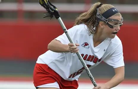 Liberty Weathers Steinmuller's Career Day, Holds Off @GWULacrosse 16-10 Image