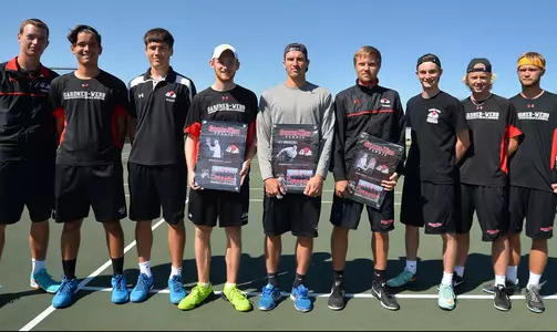 Men's Tennis Loses Close One To Coastal Carolina Image