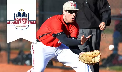 @GWUBaseball First Baseman Patrick Graham Named To CoSIDA Academic All-America® 2nd Team Image