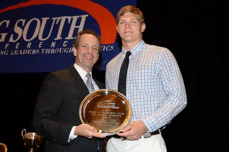 Nathan Lile Presented With George A. Christenberry Award for Academic Excellence Thursday Night Image