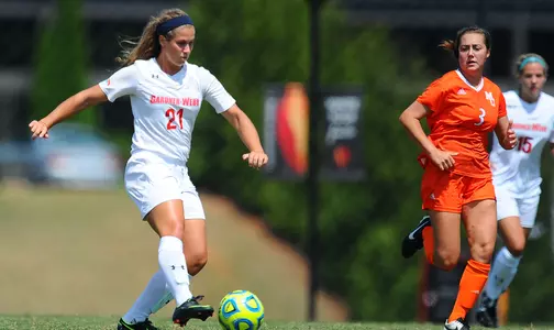 Women's Soccer Plays Maryland To 1-1 Draw Sunday Afternoon On The Road Image