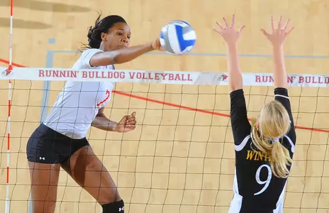 @GWU_VB Survives To Edge USC Upstate in Five-Set Battle Image