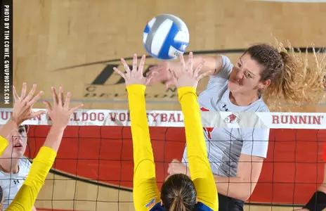 @GWU_VB Sweeps Limestone, 3-0, Thursday Night Image