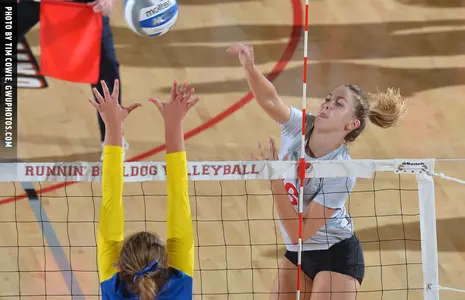 Balanced Attack Lifts @GWU_VB to Sweep of South Carolina State Image