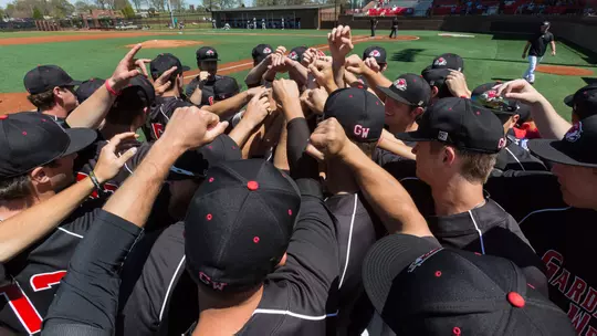 Baseball Huddle vs. Longwood 2017