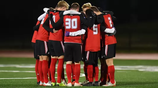 2019 Men's Soccer Huddle - Semifinals