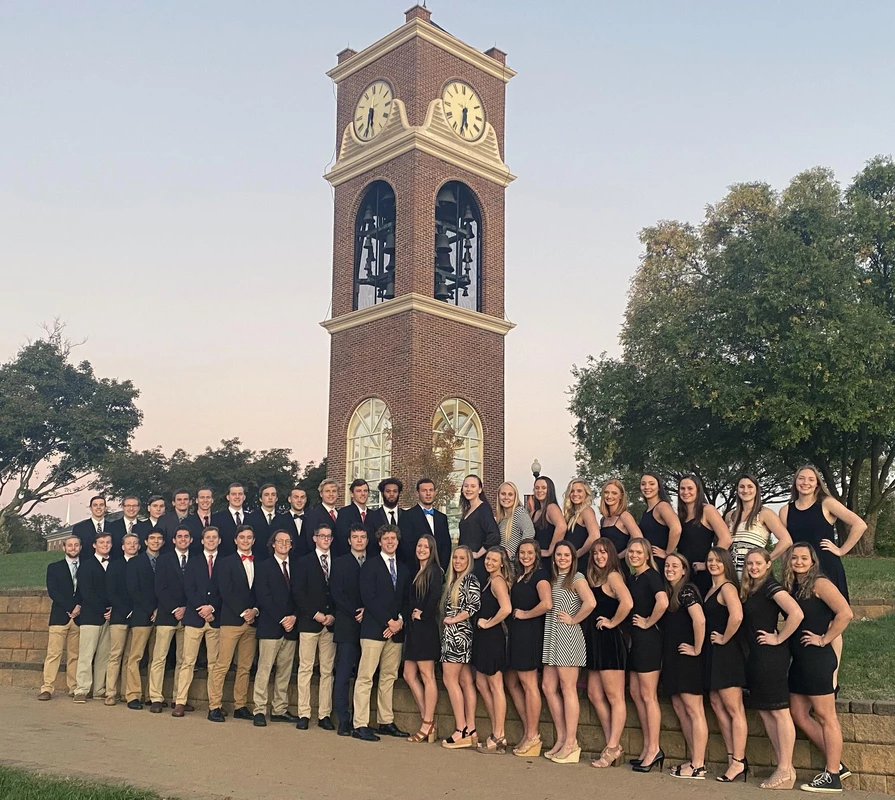 2019-20 Gardner-Webb Swimming Team Photo