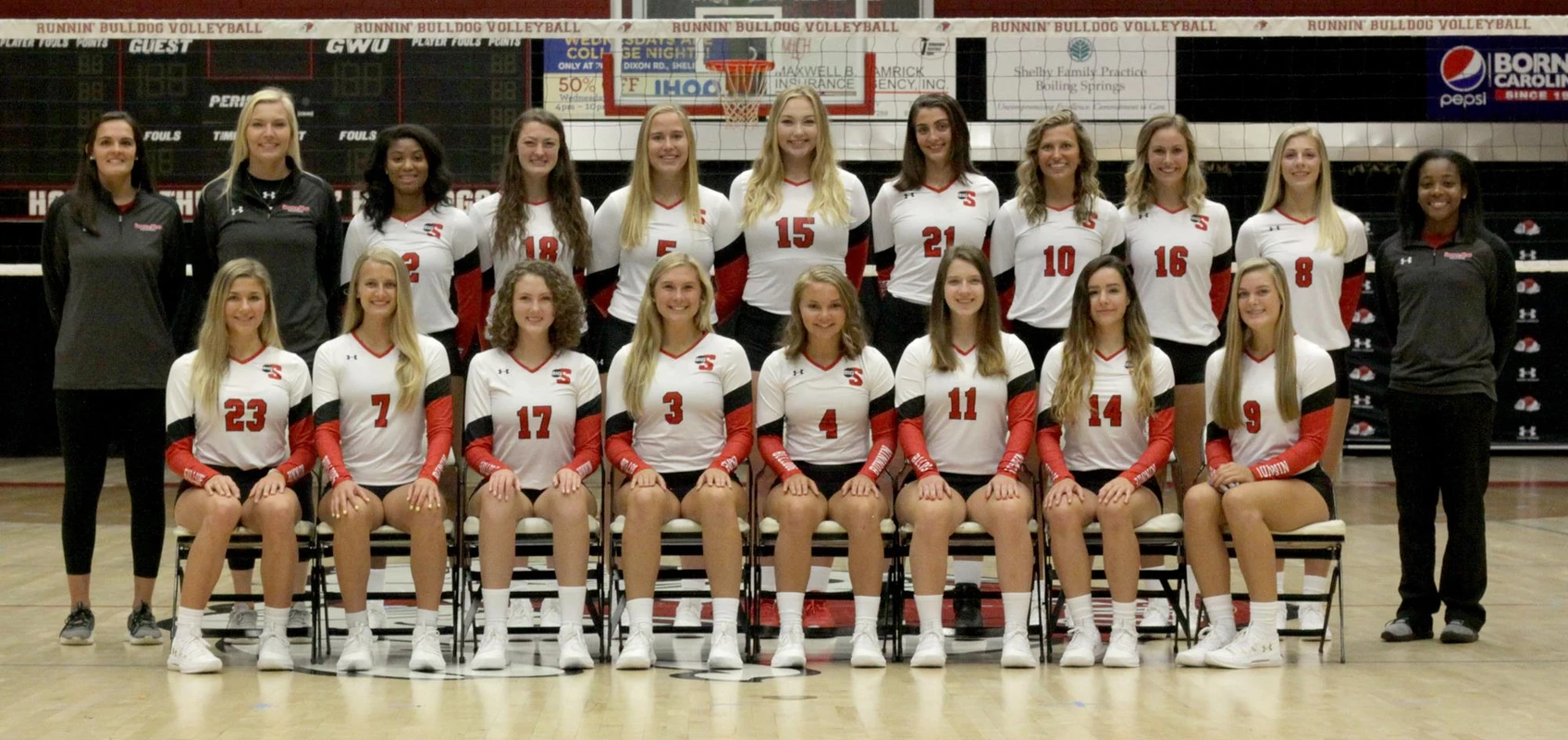 2019 GWU Volleyball Team Photo