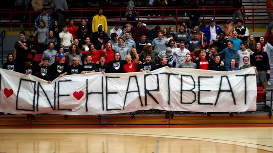 Gardner-Webb Army Student Section Volleyball