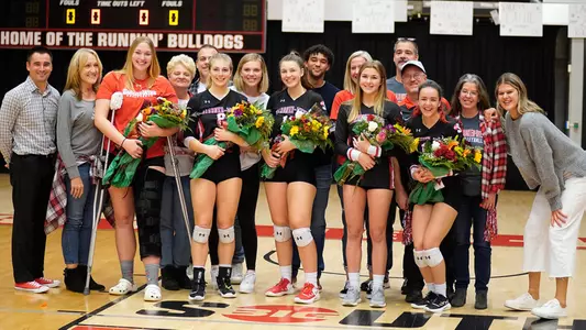 2021 Women's Volleyball Senior Day