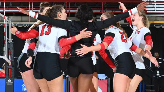 2021 Volleyball Team Celebration