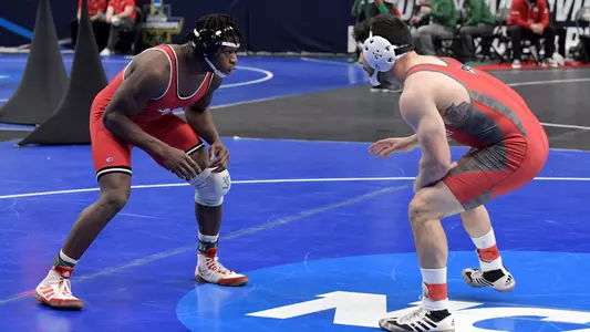 Jha'Quan Anderson at 2021 NCAA Wrestling Championships