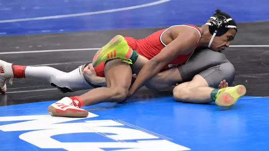 RJ Mosley at 2021 NCAA Division I Wrestling Championships