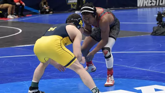 RJ Mosley at 2021 NCAA Division I Wrestling Championships