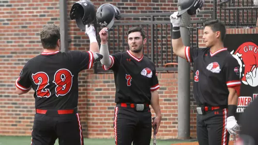 Baseball HR Celebration vs. UNC Asheville 2021