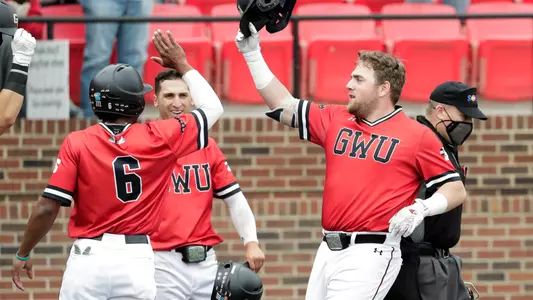 Baseball HR Celebration vs. Winthrop 2021