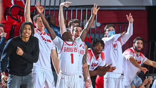 2021-22 Men's Basketball Bench Celebration