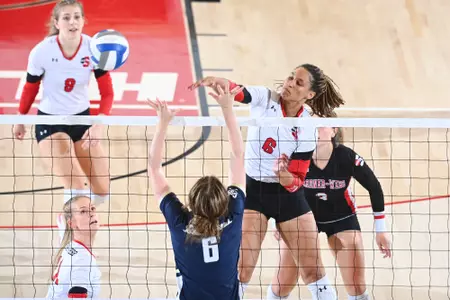 Gardner-Webb takes on Charleston Southern in Big South womenâ??s volleyball action at Paul Porter Arena on Thursday, September 22, 2022 in Boiling Springs, North Carolina.