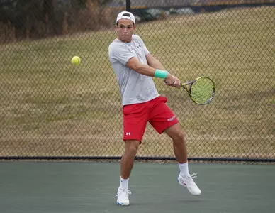 Gardner-Webb University Men's Tennis plays Lees-McRae College and wins 7-0.
