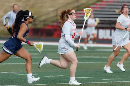 Gardner-Webb takes on Howard in non-conference lacrosse action at Ernest W. Spangler Stadium on Sunday, February 13, 2022 in Boiling Springs, North Carolina.