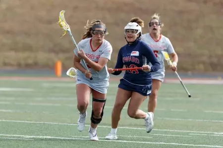 Gardner-Webb takes on Howard in non-conference lacrosse action at Ernest W. Spangler Stadium on Sunday, February 13, 2022 in Boiling Springs, North Carolina.