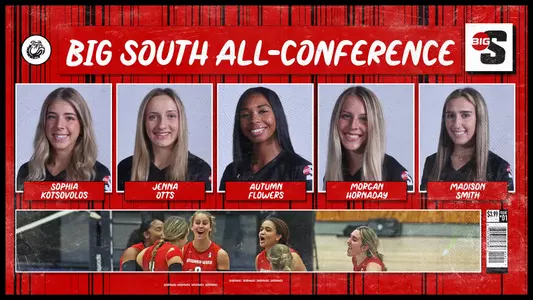 Volleyball 2023 Big South All Conference