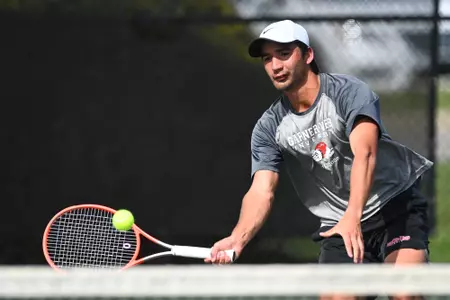 Gardner-Webb takes on Limestone in non-conference men’s tennis at the Friday, February 24, 2023 in Boiling Springs, North Carolina.