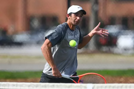 Gardner-Webb takes on Limestone in non-conference men’s tennis at the Friday, February 24, 2023 in Boiling Springs, North Carolina.