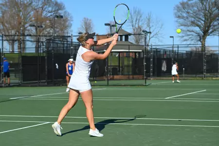 Presbyterian takes on Gardner-Webb in Big South Conference women’s tennis at the Webb Tennis Complex on Tuesday, March 07, 2023 in Boiling Springs, North Carolina.