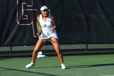 Presbyterian takes on Gardner-Webb in Big South Conference women’s tennis at the Webb Tennis Complex on Tuesday, March 07, 2023 in Boiling Springs, North Carolina.