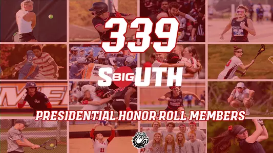 2023 Big South Presidential Honor Roll Winners