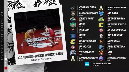 2023 24 Wrestling Schedule