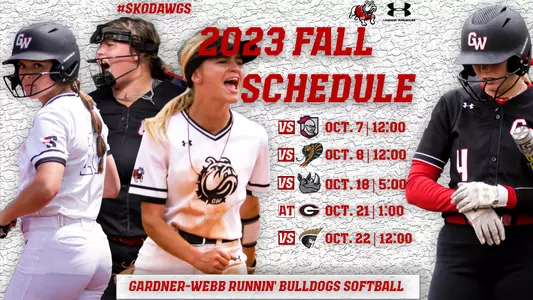 2023 Softball Fall Schedule