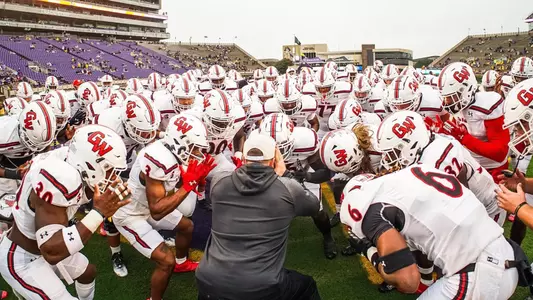 Team Huddle at ECU