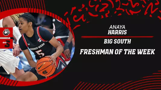 Anaya Harris Big South Freshman of the Week