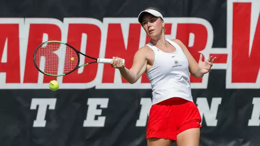 Gardner-Webb takes on Fairfield in non-conference womens tennis action at Webb Tennis Complex on Monday, March 04, 2024 in Boiling Springs, North Carolina.
