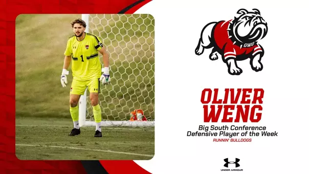 Oliver Weng Defensive Player of the Week