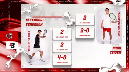 Men's Tennis POTW 2/12