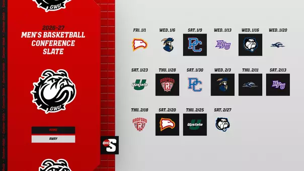 Gardner-Webb Men's Basketball Conference Schedule