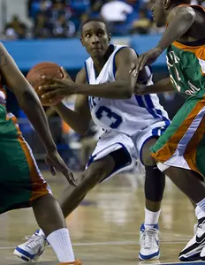 WEST’S 3-POINTER SPARKS PIRATES PAST FAMU RATTLERS, 69-63 Image